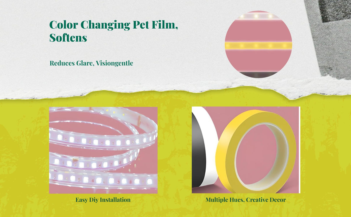 Heat-resistant lighting diffuser film