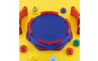 Plastic rotatingTop Arena Recessed Spinning Top Stadium Gyro Battle Stadium Guard Sections Slim Open Arena Raised Rim