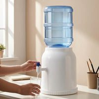 Manual Water Dispenser Non-Electric Bottled Water Dispenser Portable Compact for Students, Kitchen, Office
