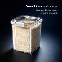 Large Food Storage Containers, Transparent Food Storage Bin, Sealed Food Storage Containers, Bulk Fo - Image 2