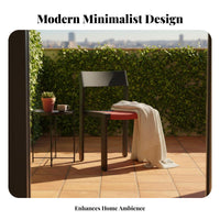 Woven Armchair Light Luxury artistic Woven Cantilever Chair long-lasting Construction Coastal Look for Homeowners, Sunroom