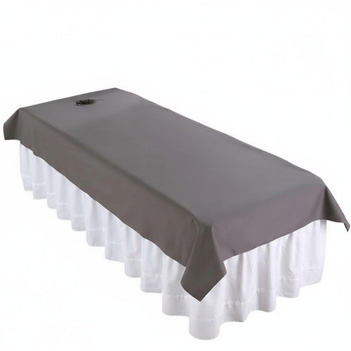 Skin-Friendly Oil-Proof Beauty Salon Bed Cover Long-Lasting Waterproof Massage Table Cover Soft Feel for Estheticians, Home Users, Spas