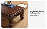 Japanese design Tea Table Multi-Purpose Floor Desk Multifunctional Space Saving for Students