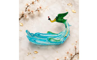Peacock Fruit Tray Gift Idea Peacock Serving Tray Food Decorative Appetizer Plate for Seafood Display