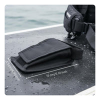 Scuba Backplate Weight Bag Simple to Install to Install Quick Release Weight Pouch Diving Counterweight Pouch for Technical Divers