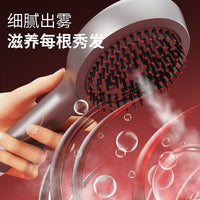 Electric Massage Comb with Vibration and Red Light Therapy