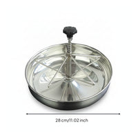 Pig Feeder Bowl with Guard Easy-to-Clean Trough Low-Height for Barn, Small Pigs