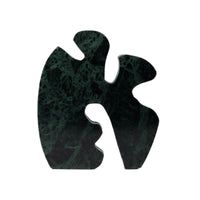 Marble Sculpture Polished Decorative Sculpture Compact Abstract Figurine for Interior Stylists, Tea Room