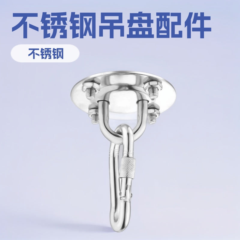 Stainless Steel Swivel Hanger Plate for Swing Chair - Galvanized