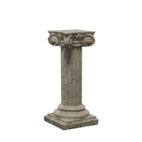 Roman Column with Base Fluted Roman Column Decorative for Mantel