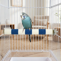 Parrot Perch Grinding Rod, Ceramic Sanding Perch Stand for Nail Grinding and Beak Trimming, Small or Medium Budgie Tool for Bird Cages