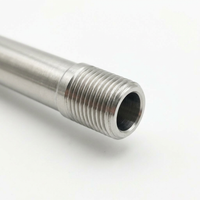 Stainless Steel Mist Nozzle, 1/4 BSPT Pneumatic Spray Tip, Desulfurization Denit #variant:Spray Nozzle Head