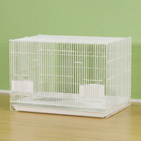 Chick Breeding Box and Folding Breeding Box, Iron Quail Cage and Duckling Cage, Portable Bird Chick Starter Kit with Easy Clean Removable Tray