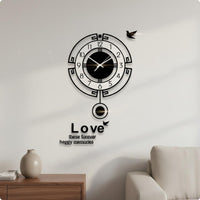 Decorative Wall Clock Light Silent Wall Clock Dial Home Decor for Hallway