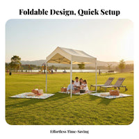 Foldable Market Stall Rainproof Instant-Setup Event Tent Waterproof Commercial Canopy for Businesses, Homeowners Markets, Commerce Shows, Parties