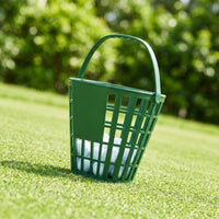 Golf Ball Pickup Basket Portable Golf Ball Basket with Handle Lightweight for Coaches