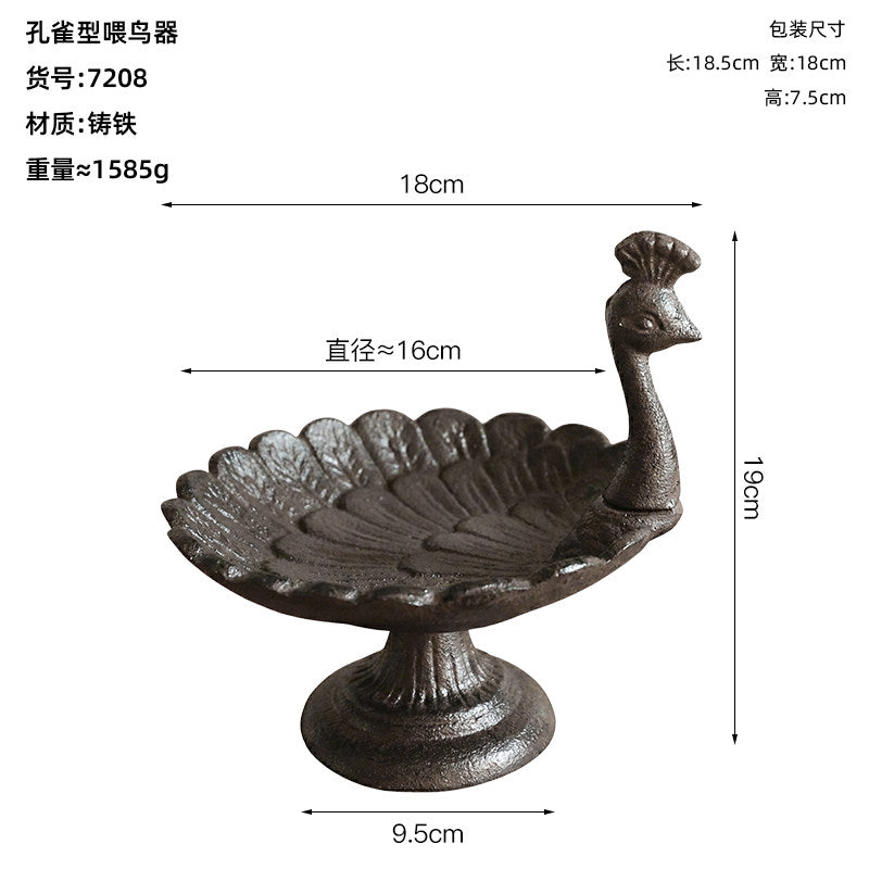 Peacock Feeder
