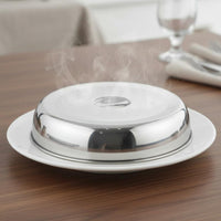 Round Steak Cover Anti-Splash Teppanyaki Grill Cover Heavy Duty for Restaurant