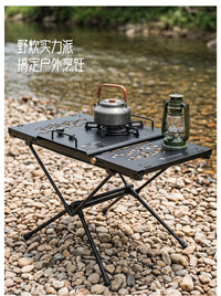 CLS户外 IGT 折叠桌露营战术桌便携折叠野餐烧烤多功能便携铝板桌