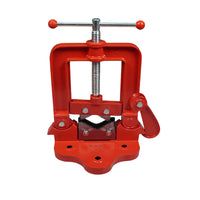 Heavy Duty Pipe Vise with Clamp for Construction Use