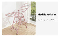 foldable X-Frame Rack Rust-withstandant foldable Accordion Stand Multi-Tier
