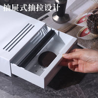 跨境新款简约抽屉式咖啡敲渣盒可拆装商用意式咖啡机废粉渣盒加厚