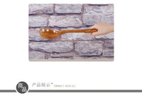 Vintage Wooden Spoon with Custom LOGO Large Soup Spoon for Home and Commercial Kitchen Cooking Hot Pot Long Handle Soup Spoon