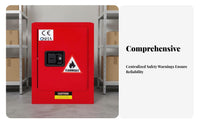 Storage Cabinet Twin-Wall Construction Cabinet Lockable for Researchers, Mechanics, Factories, Workshops, Workshop