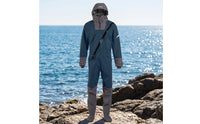 Hooded Dry Suit Frontfront closurePiece Dry Suit Visibility Drysuit for Kayakers