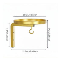 Metal Wall Plant Hook Indoor Outdoor Metal Wall Planter Universal Use
