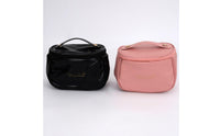 Large Capacity Travel Makeup Bag Handheld Travel Makeup Case Lightweight Waterproof Toiletry Bag Double-Layer for Outings