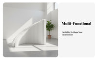 Foldable Accordion Paper panel No-Drilling Installation Accordionand design partitionr without coststanding Folding Screen drillno-cost Setup for Small Apartment Dwellers, event Exhibitors, display event Hall, Living Room, Bedroom, Retail retail outlet