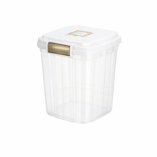 Airtight Food Storage Container, Storage Containers Includes Measuring Cup, Food Storage Containers for Bulk Dry Goods
