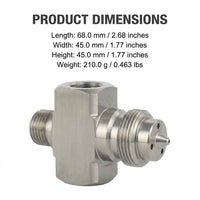 Stainless Steel Spray Tip Nozzles, Industrial Misting Nozzle, Flower Bed Watering Spray Tip, Air Hum - Image 6
