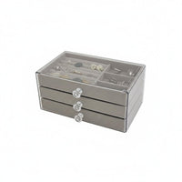 Multi-Tiered Trinket Box Elegant Design Jewelry Container long-lasting for Bedroom