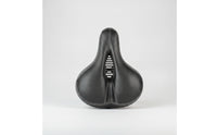 Hollow Bike Saddle with Wrench Carbon-Texture Balance Bike Seat Widened Wide Cycle Seat Ventilation for Children, Kids