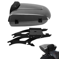 GUANTENGYU Luggage Rack with Backrest and Top Case for Indian Roadmaster/Chief 2014-2017