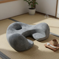 Meditation Cushion Long Sit Peaceful Seating Meditation Seat Ergonomic Shape Seated Support for Reading