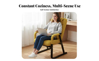 Adjustable Recliner Comfortable Padding Reclining Chair With Headrest for Adults