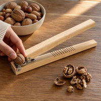 Wooden Chestnut and Peanut Sheller Tool