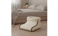 Electric Foot Warmer Heated Foot Enclosure with Washable Lining Soft Appliance for Office Workers, Students, Desk, Home