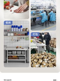 厨房工作台不锈钢置物架桌子切菜专用架子家用案板多功能操作商用 【长120宽50高80】 双层0.7厚