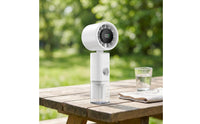 Usb Rechargeable Handheld Misting Fan Compact Handheld Fan with Mist Spray Cordless Battery Operated for Commuters