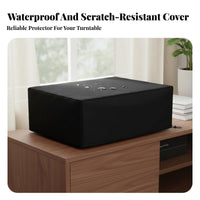 Turntable Dust Cover Dustproof Vinyl Player Cover Scratch Resistant Audio Equipment Protector for Storage