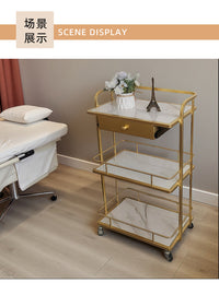 美容仪器推车带抽屉美容院专用小推车移动手推工具车置物架子整装