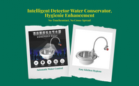 Touchless faucet saves water