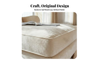 French elegance Chaise Lounge Sofa Single-Person Recliner Daybed Elegant daybed & reclinersign Indoor Furniture Upholstered for residaybed & reclinernts, Apartment Dwellers, Newlyweds, Bedroom, Balcony, Living Room, Office