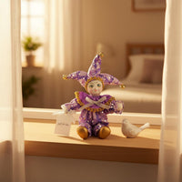 Angel Doll Souvenir Violet Jester Figurine