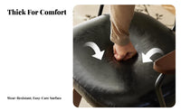 Patterned Backrest Task Chair Ergonomic Design Swivel Seat Long-Session Comfort