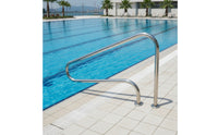 Pool Handrail Stainless Steel Swimming Pool Handrail Bolt-down for Families, Spa